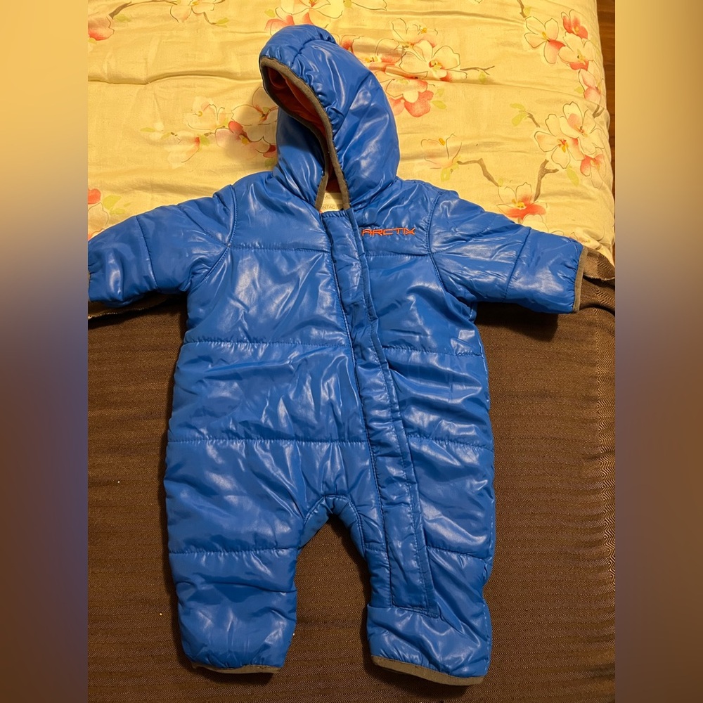 Artix Royal Blue, Down Bunting Body Snow Suit, 3-6 Mo. Snuggler